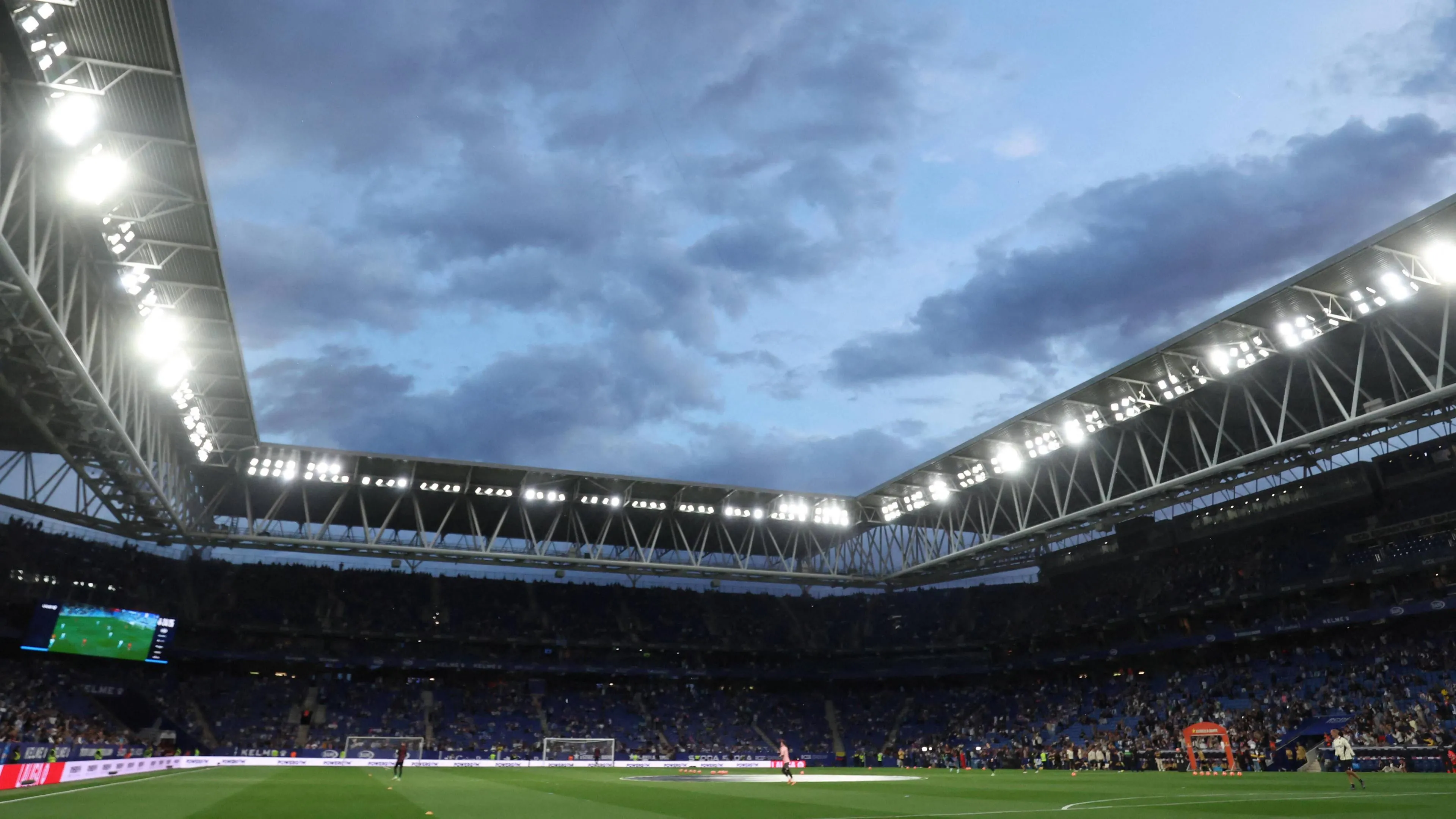 13 injured as car crashes into crowd at Espanyol-Barcelona match